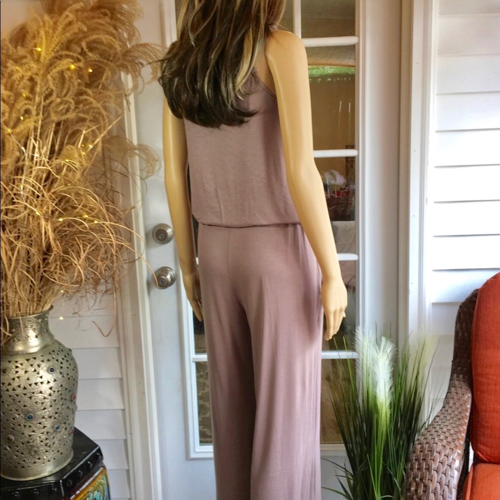 FABULOUS JUMPSUIT DRAPES with ADJUSTABLE STRAPS 1 left - Picture 5 of 11